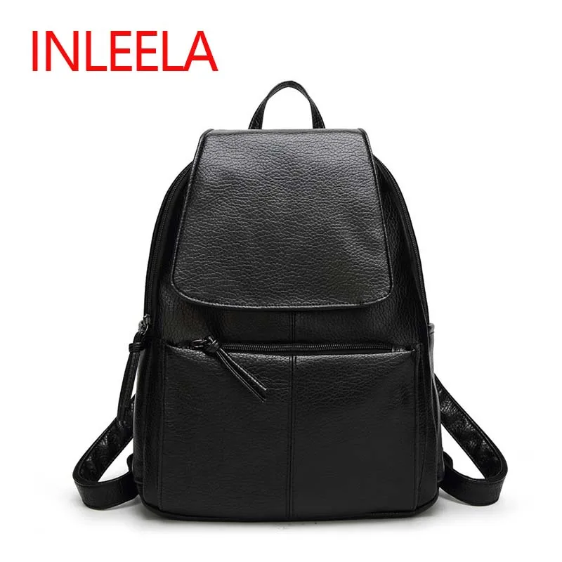 INLEELA 2016 Most Cost-effective Backpack New Arrival Vintage Women Shoulder Bag Girls Fashion Schoolbag High Quality Women Bag