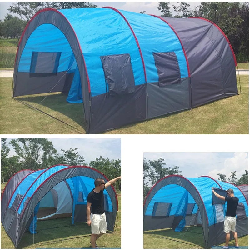 Size 480*310*210 big tents Tunnel style Many people Team tent