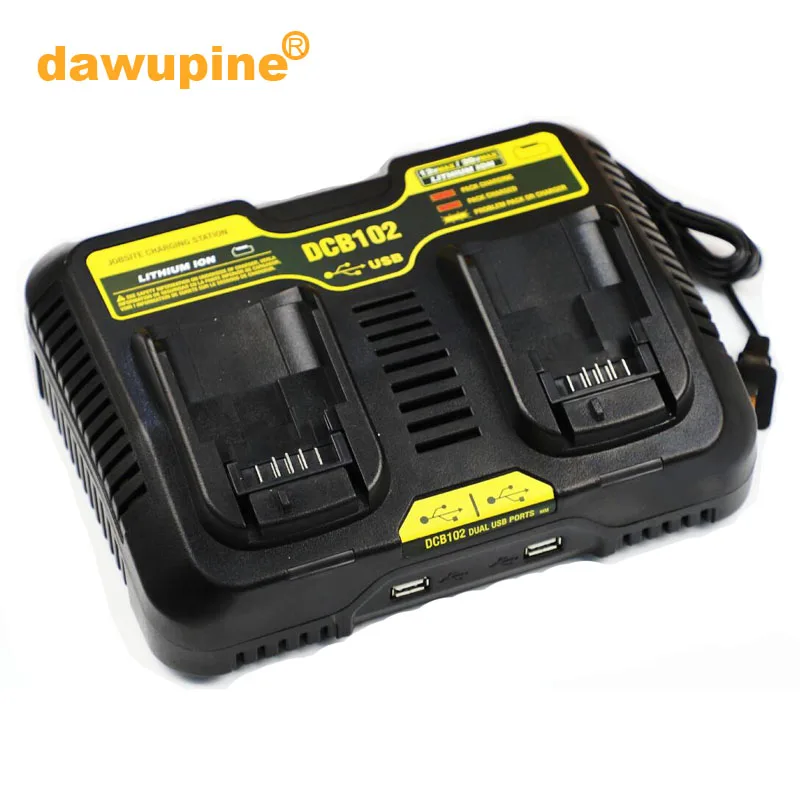 Li-Ion Battery Charger DCB104 DCB102 DCB118 DCB1418 For Dewalt 14.4V 18V 20V Lithium Battery DCB140 DCB183 DCB200