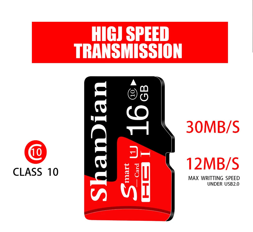 Горячая Смарт-карта 8 ГБ 16 ГБ 32 ГБ 64 Гб 128 ГБ SDXC/SDHC класс 10 Флэш-карта памяти смарт sd 32 Гб sdcard для смартфонов/камер