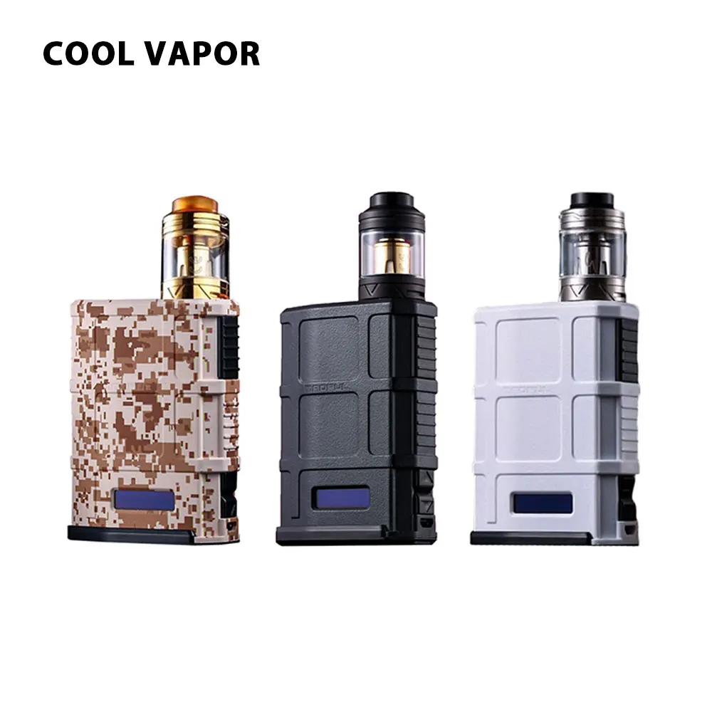 

100% Original Cool Vapor MADPUL 200W Max Output VW Kit with LAVA 3ml Capacity Tank & SEVO 200W Chipset No Battery E-cigs Vaping