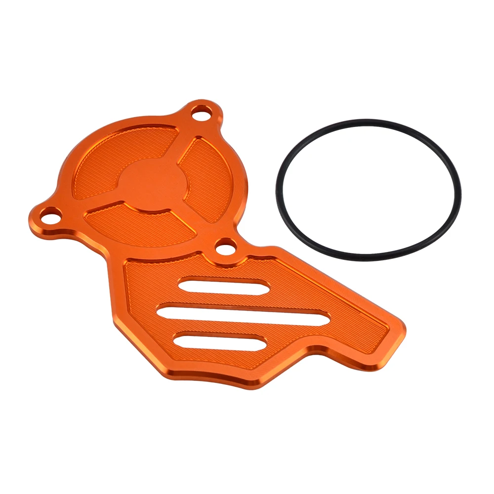NICECNC CNC Заготовка Левая крышка масляного насоса защита для KTM 450 500 SXF SX F XCF XC EXCF EXC