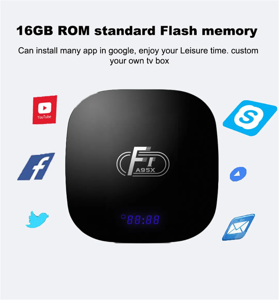 H96 Pro H3 Mini PC Amlogic S905X 4 ядра Android 7 1 ТВ ключ 2 GB 16 г/5G Wi Fi BT4.0 1080 P K HD карта H96P|ТВ-приставки