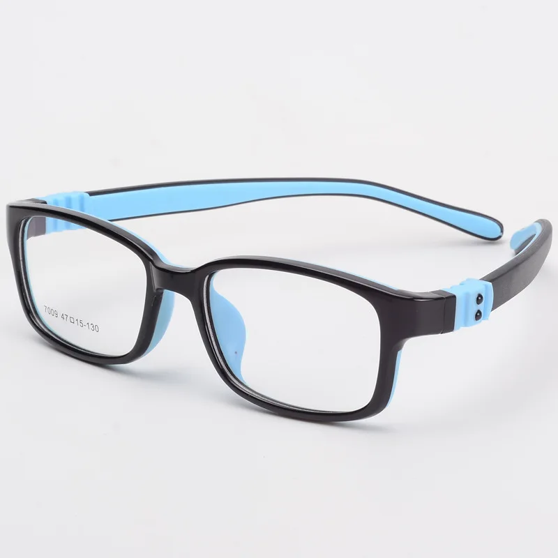 Оптические детские очки в оправе TR90 силиконовые очки детские гибкие защитные детские очки диоптрийные очки резиновые 7009