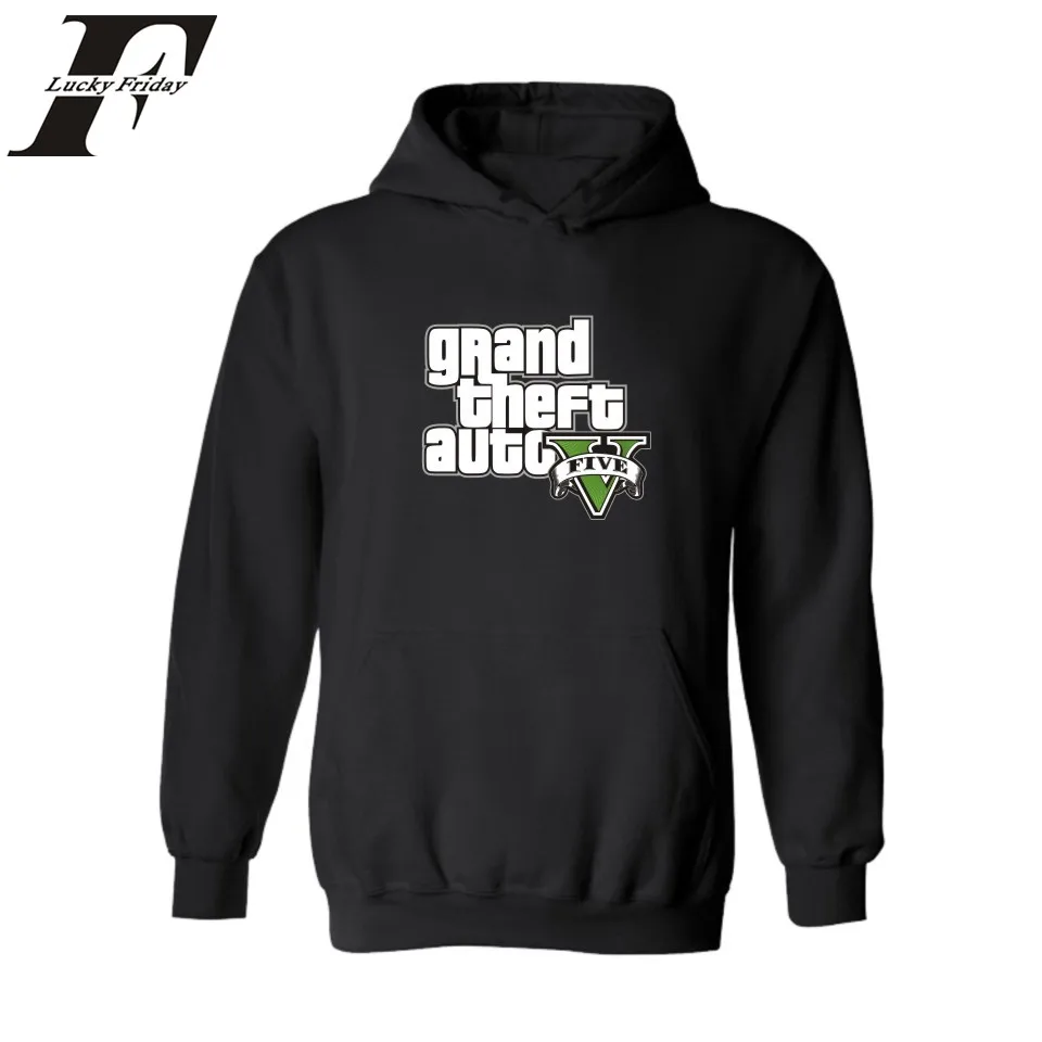 Толстовка с капюшоном GTA 5 брендовая одежда осень-зима 2017 мужская толстовка