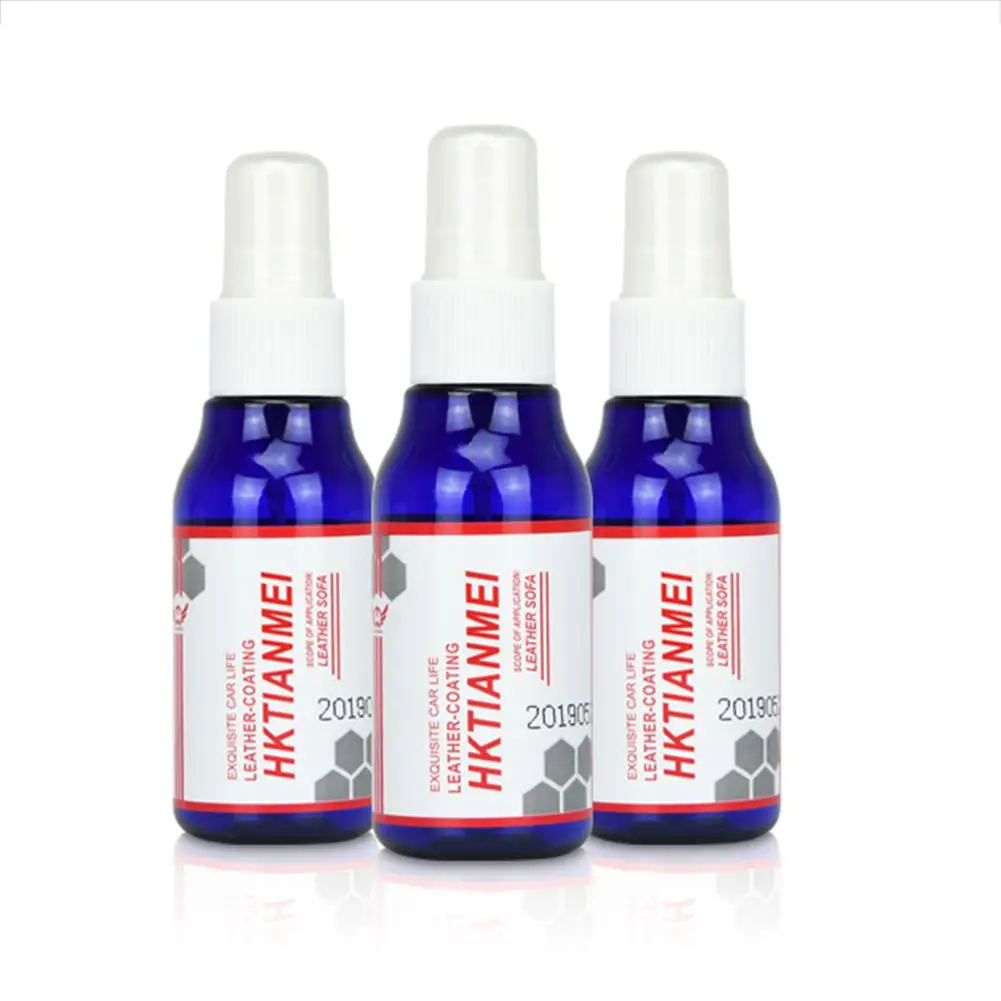 

Car Coating Car Polish Wax Plastic Leather Retreading Agent Automotive Interior Cleaner Tire Wax Paint 50ml Care Spray Paint