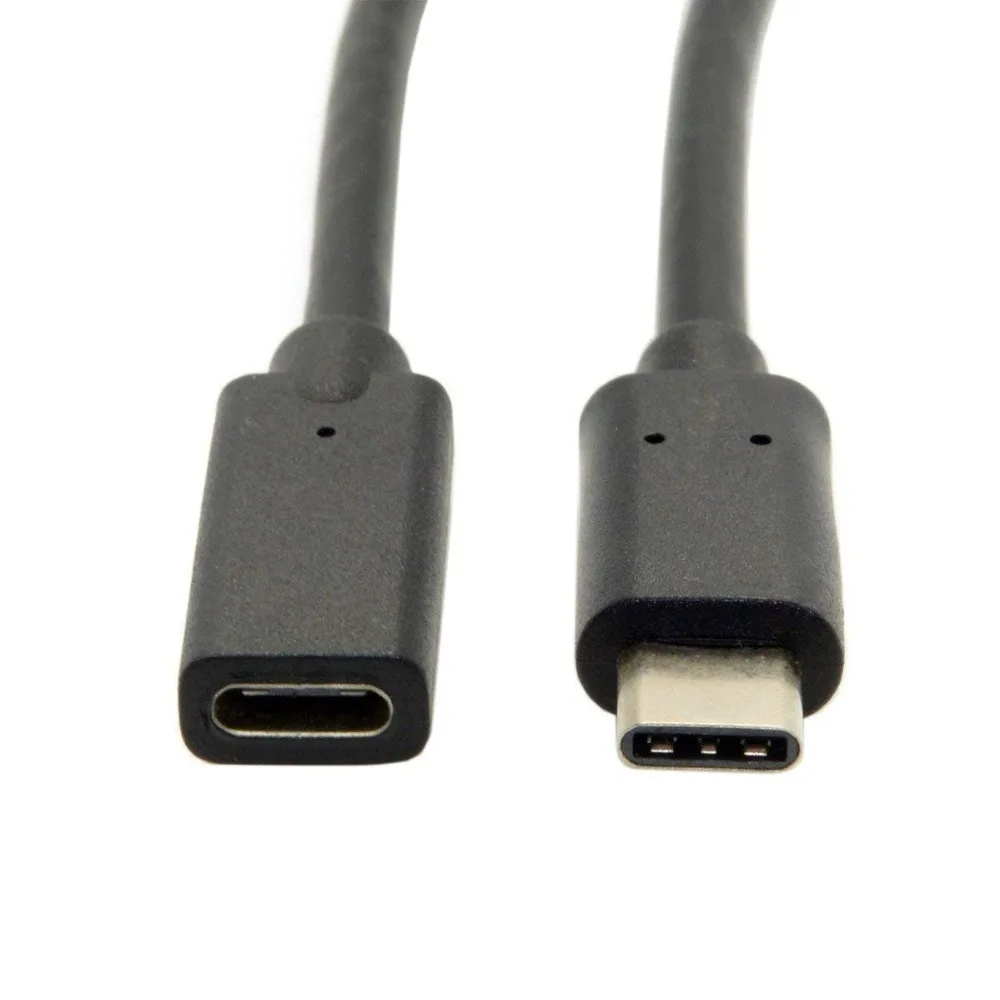 

SJ200 Cable Usb 3.1 Usb-c Male To Female Extending Wire Extender Cord Connector Dock For Macbook And Google