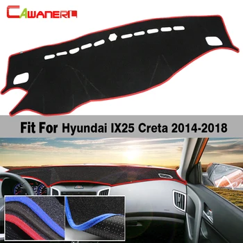 

Car Accessories Avoid Light Mat Dashboard Pad Desk Instrument Platform Carpet Cover Anti Slip For Hyundai Creta Ix25 2014-2018
