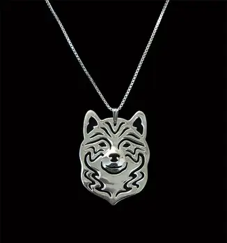 

Wholesale Unique Handmade Boho Chic Shiba inu Necklace Female and Male Gift Jewelry Pendant-12pcs/Lot