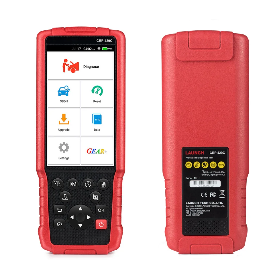 LAUNCH X431 CRP 429C code reader scanner crp129 (5)