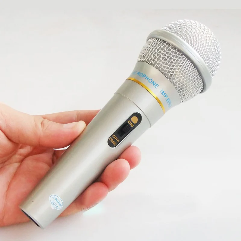 XINGMA AK-319 динамический микрофон профессиональный проводной переносной для караоке микрофон студийный для пения систематических вечеринок усилитель усилитель голоса Караоке Микрофон мини микрофон с предусилителем
