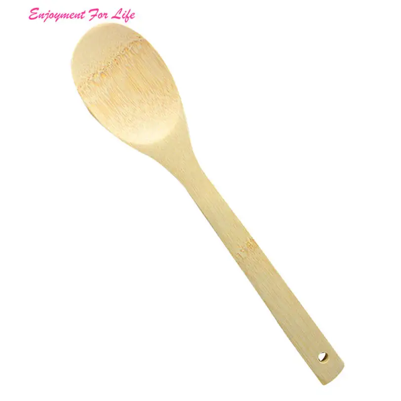 5 Piece Set Bamboo Utensil Kitchen WoodenWholesale Superior Quality Hot Cooking Tools Spoon Spatula Mixing Free Shipping Jan 1