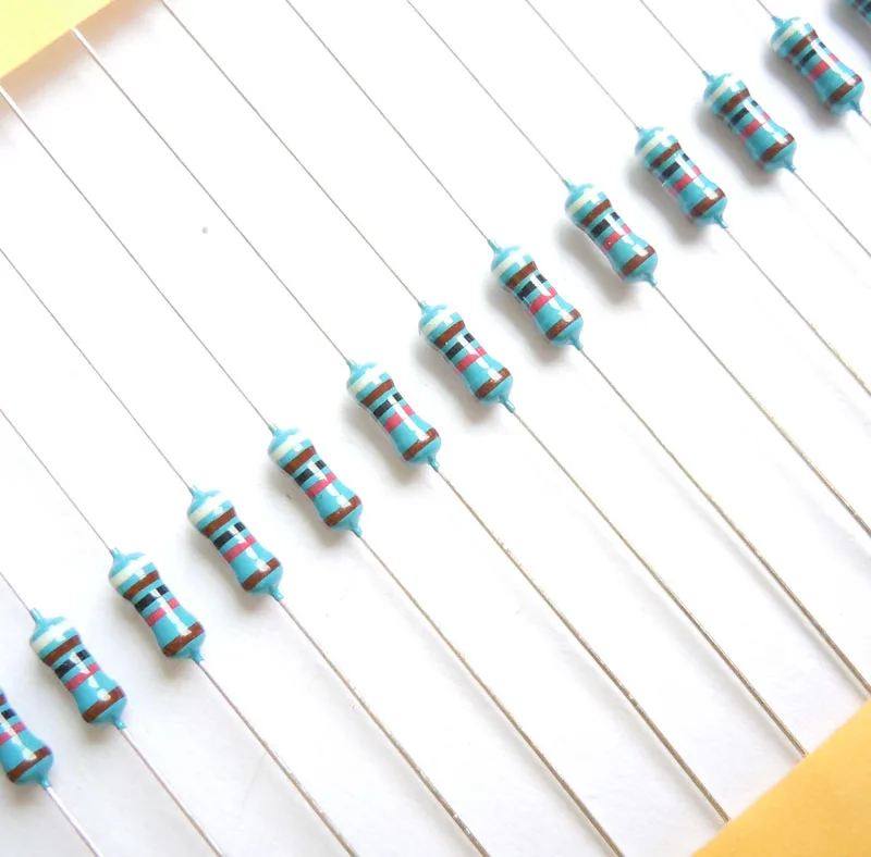 1/4w 91k ohm 91000 ohm 0.25w 100 original brand new Fixed Resistors Metal Film Resistors
