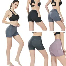 Женские спортивные Короткие повседневные Летние Фитнес беговые бег тренажерный зал Йога Горячая