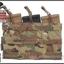 Emerson Шестерни подсумок 5,56 тройной Открытый Топ ЭМЕРСОН Тактический сумка армейские Шестерни Мультикам EM6356MC