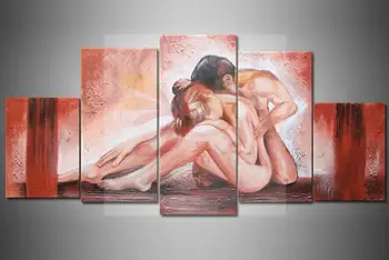 

Pangu couple body art decorative painting Restaurant Cafe Bar Hotel set beauty painting painting process.