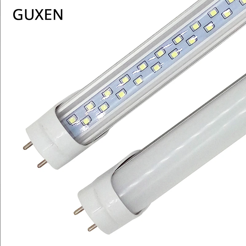 Store In US+4ft T8 28W Double Row Led Tube G13 Base Light Tubes 85 265V