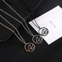 Colar com pingente de ondas de surf, náutica, praia, para mulheres, oceano, joias para vida, presentes, venda imperdível