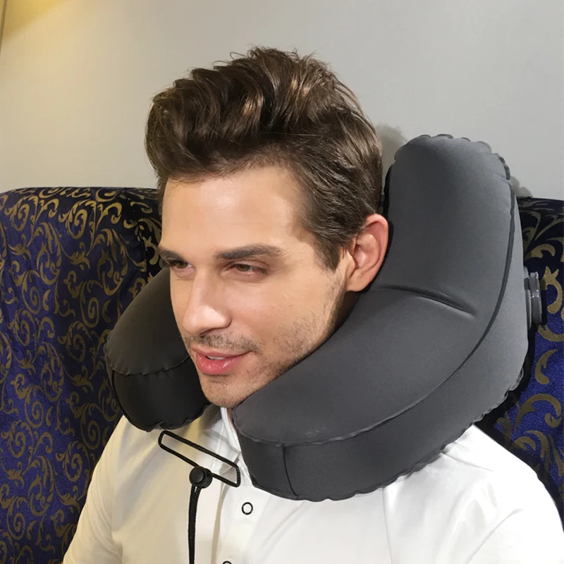 2018 Newest Eco friendly TPU H Shape travel pillow folding air