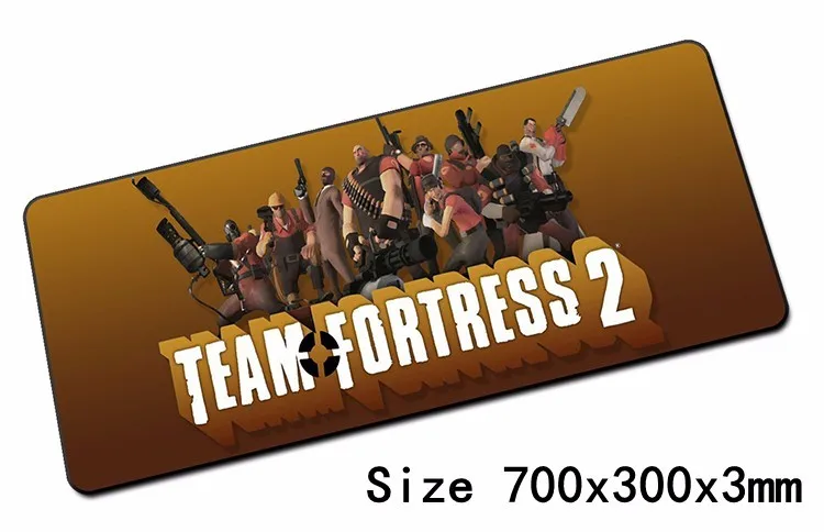 Team fortress 2 коврик для мыши 700x300x3 мм площадку для мышь Notbook коврик для компьютерной мышки красочный игровой padmouse геймер для ноутбука коврик для