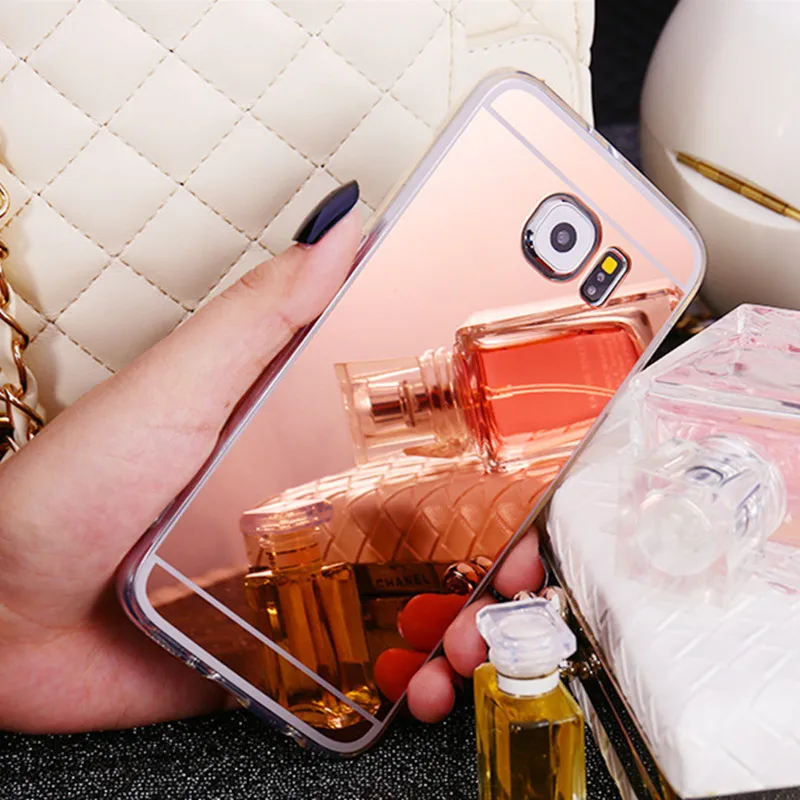 Чехол для Huawei nova 2 5 0 дюйма модный роскошный зеркальный чехол цвета розового