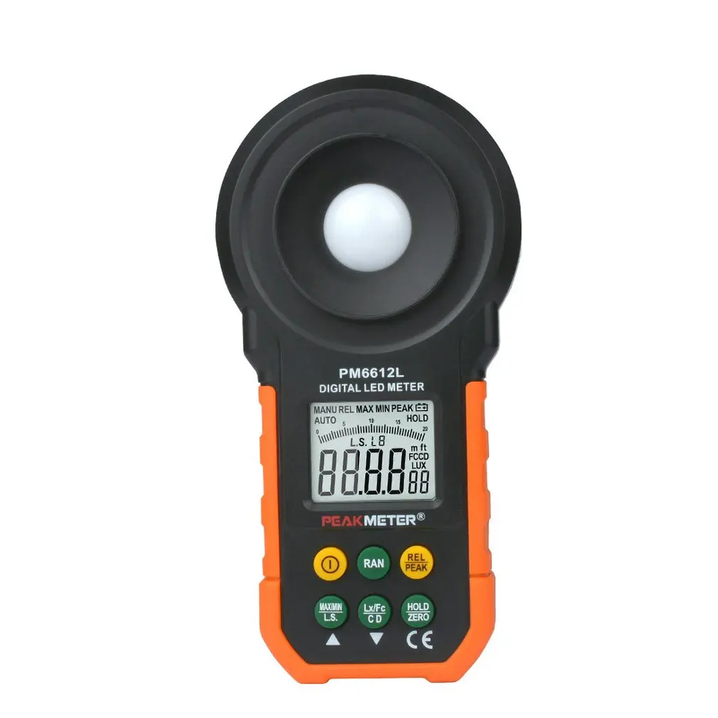 

Illuminance Meter Color Led Light Brightness Tester Electrical Professional Products Safty For Home Industorial Use