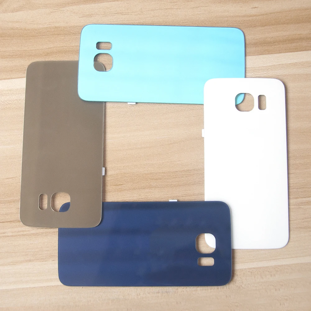 Sinbeda Задняя стеклянная крышка для Samsung S6 Edge Plus задняя панель Дверь Корпус батареи