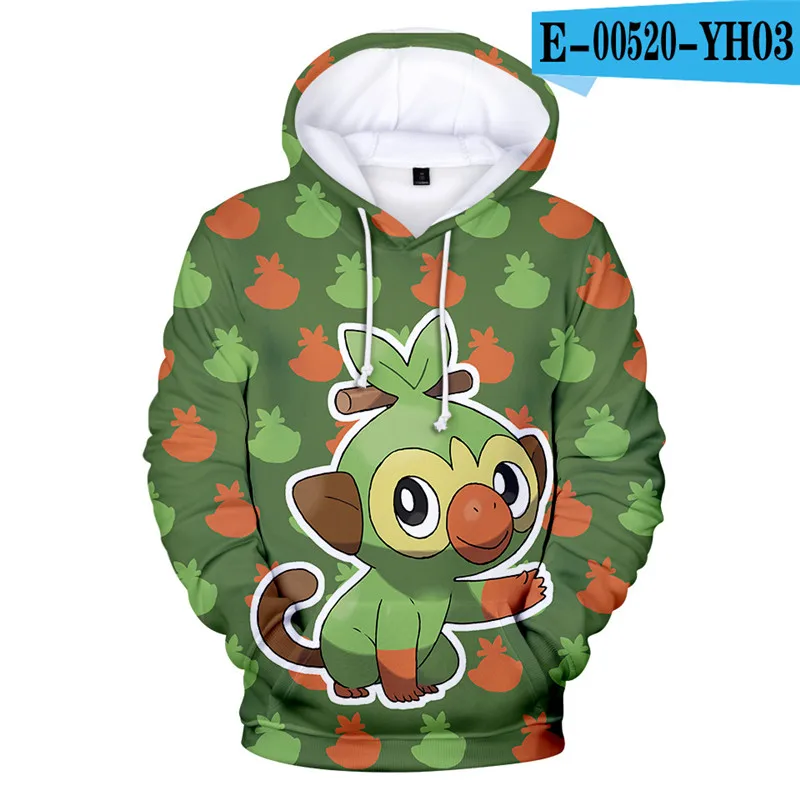 

Kids Hoodie Pokemon Sweatshirt Funny Sweatshirt 3D Print Women Clothes 2019 Popular Clothings Streetwear Game Clothings Causal