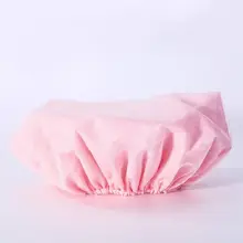 1 шт. Новая Женская водонепроницаемая шапочка для душа, двухслойная многоразовая шапочка для взрослых