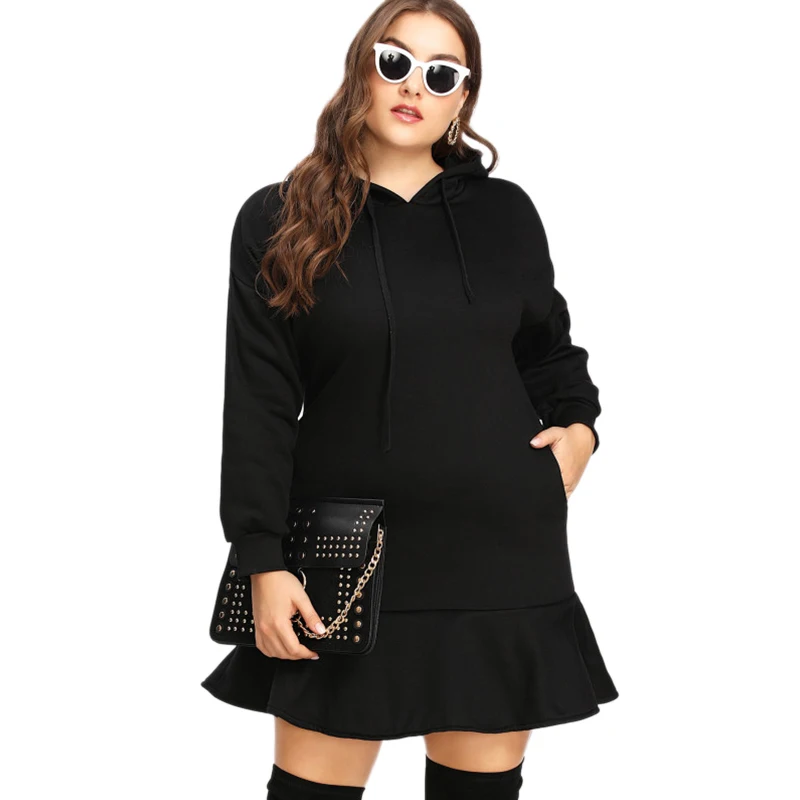 short black sweater dress
