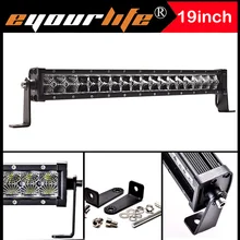 Eyourlife 17/19 Inch 90w Car-styling Led 12v Slim Led Light Bar Spot Flood Combo Beam Led Light Bar Offroad SUV ATV Bar Light