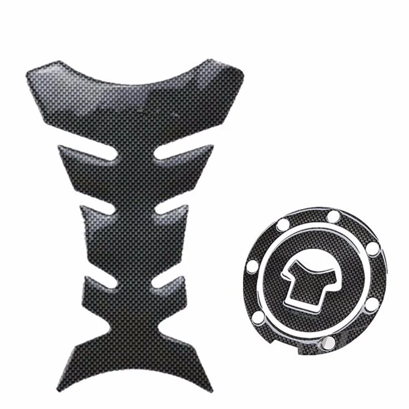 

Motorbike Racing Fiber Fuel Gas Cap Cover Tank Protector Pad Sticker Decal For Honda CBR 600 F2/F3/F4/F4i RVF VFR CB400 CB1300