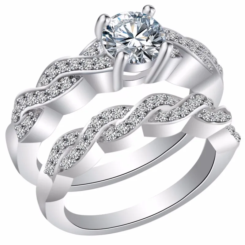 925 STERLING SILVER March Birthstone Swarovski Crystal Ring – FredBen  Jewellery