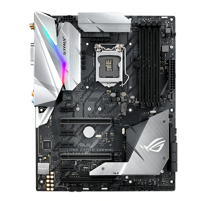 Asus Rog Strix Z370 E Gaming Motherboard Raptor Wifi Z370 Game Board New Original Motherboards Aliexpress