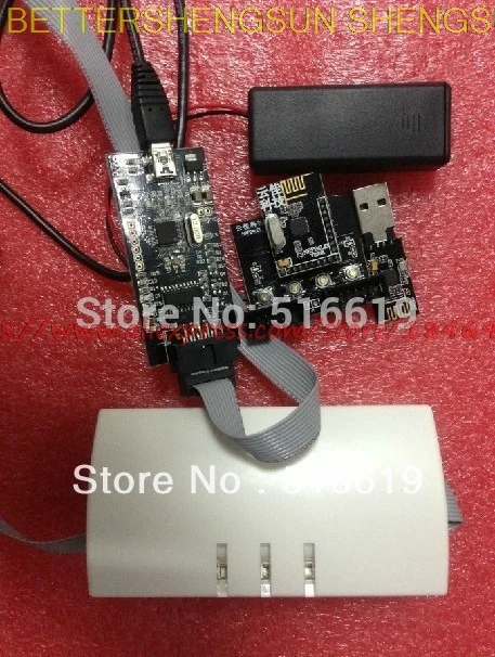 

NRF24LU1 NRF24LE1 module development kit (with development board and E1 module) compatible (official)
