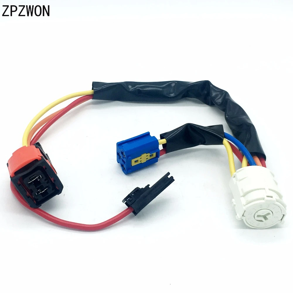 SANON Auto Zündkabel Zündschalter Schloss Zylinderstecker Kabel Kabel für Peugeot 206 406 Citroen Xsara Picasso SANON Auto Zündkabel Zündschalter Schloss Zylinderstecker Kabel Kabel für Peugeot 206 406 Citroen Xsara Picasso