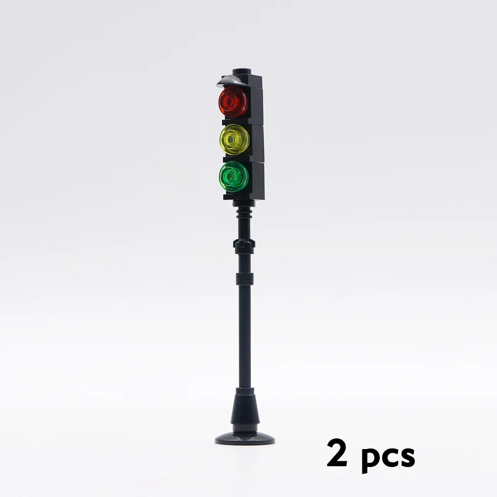 lego City Traffic Light Building Model Toys