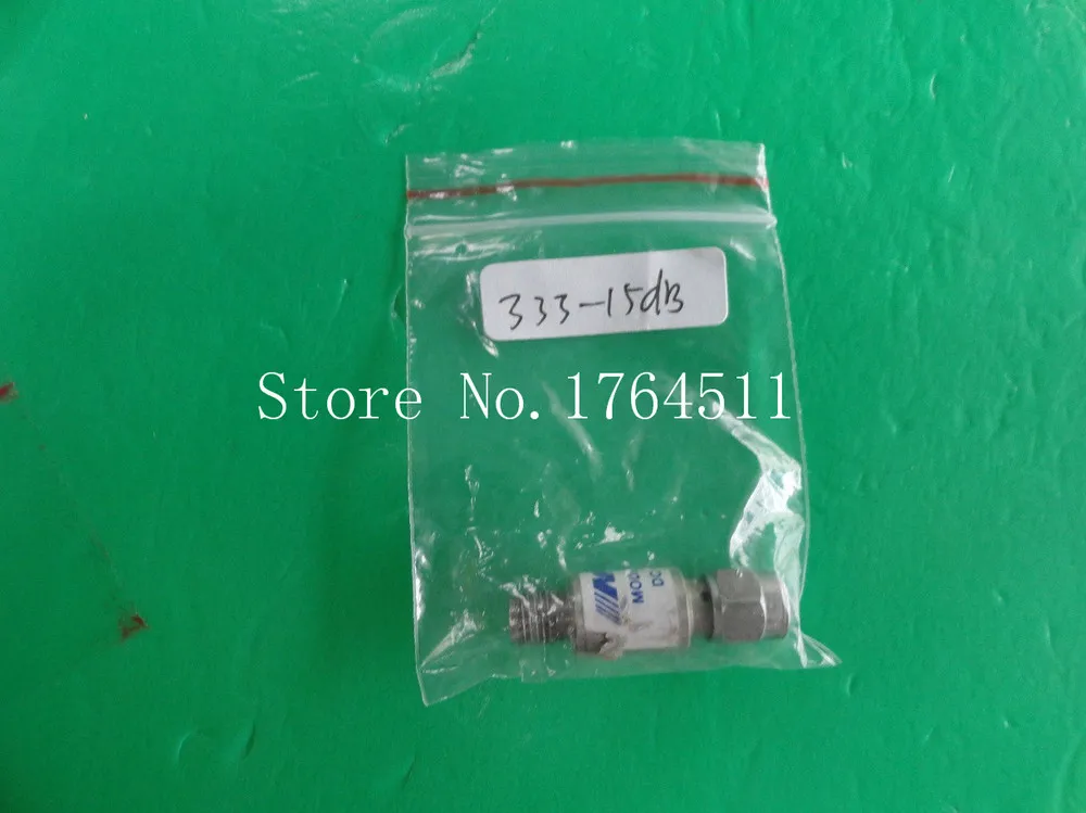 

[BELLA] MIDWEST 333-15dB DC-18GHz 15dB 2W SMA coaxial fixed attenuator --2PCS/LOT