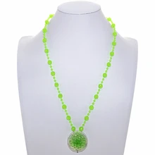 12 шт./Партия новое светящееся ожерелье в виде цветов игрушки светодиодные мигающие колье романтическая жемчужина ожерелье светящиеся вечерние товары игрушки