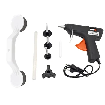 

3 in 1 Car Body Repair Kit Car Dent Repair Tool Removing Dents Auto 40W Hot Melt Stick Pulling Bridge Device With EU Plug