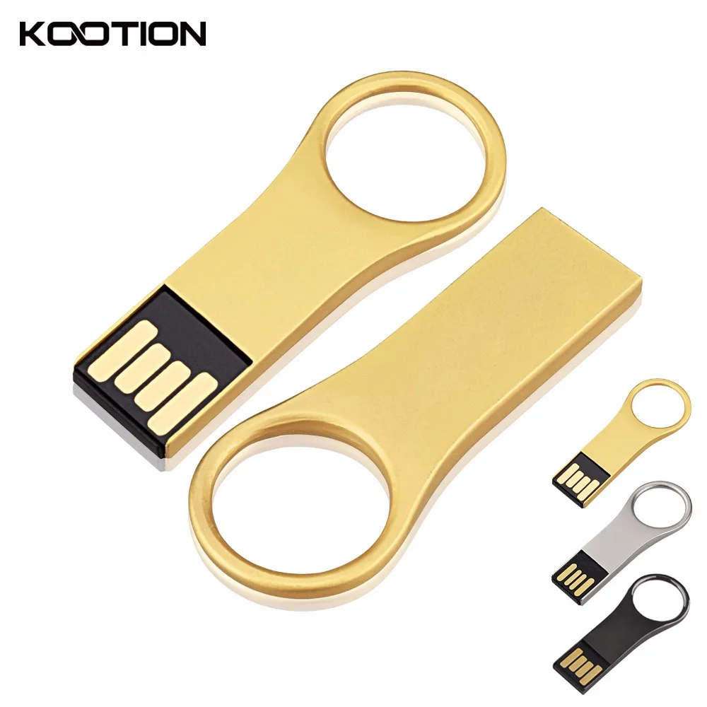 3 in 1 Mini Car Key USB Flash Drive Pendrive 32GB 16GB 8GB Metal Ring