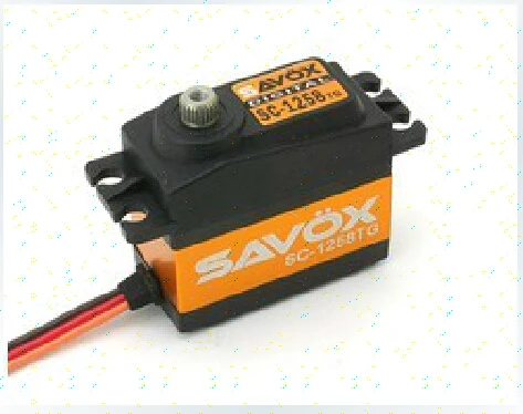 

SC-1258TG SAVOX 1258 High Torque Titanium Gear Servo SC-1258TG 1258 0.08S/12KG TG metal steering 0.08S 12KG