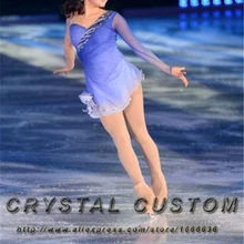 Лидер продаж лед фигурное катание Платья для женщин Мода конкурс бренд Катание на коньках Платья для женщин dr3332