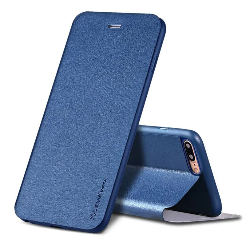 imágenes para X Nivel Marca case Para el iphone 7 Más caja del teléfono para el iphone 7 con todo incluido de lujo flip protectora caso con la función del sostenedor imágenes para X Nivel Marca case Para el iphone 7 Más caja del teléfono para el iphone 7 con todo incluido de lujo flip protectora caso con la función del sostenedor