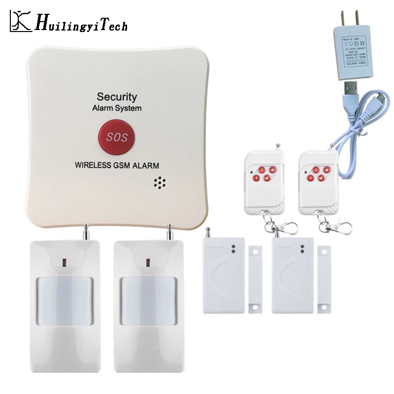 433mhz SOS Button Alarm System Gem Store Wireless GSM alarm Detect