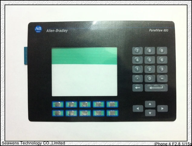 

Allen Bradley Panelview 600 2711-B6C15L1 Membrane Keypad,FREE SHIPPING