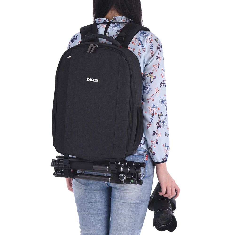 Рюкзак для камеры CADeN D10s водонепроницаемая ударопрочная сумка Canon Nikon Sony DSLR