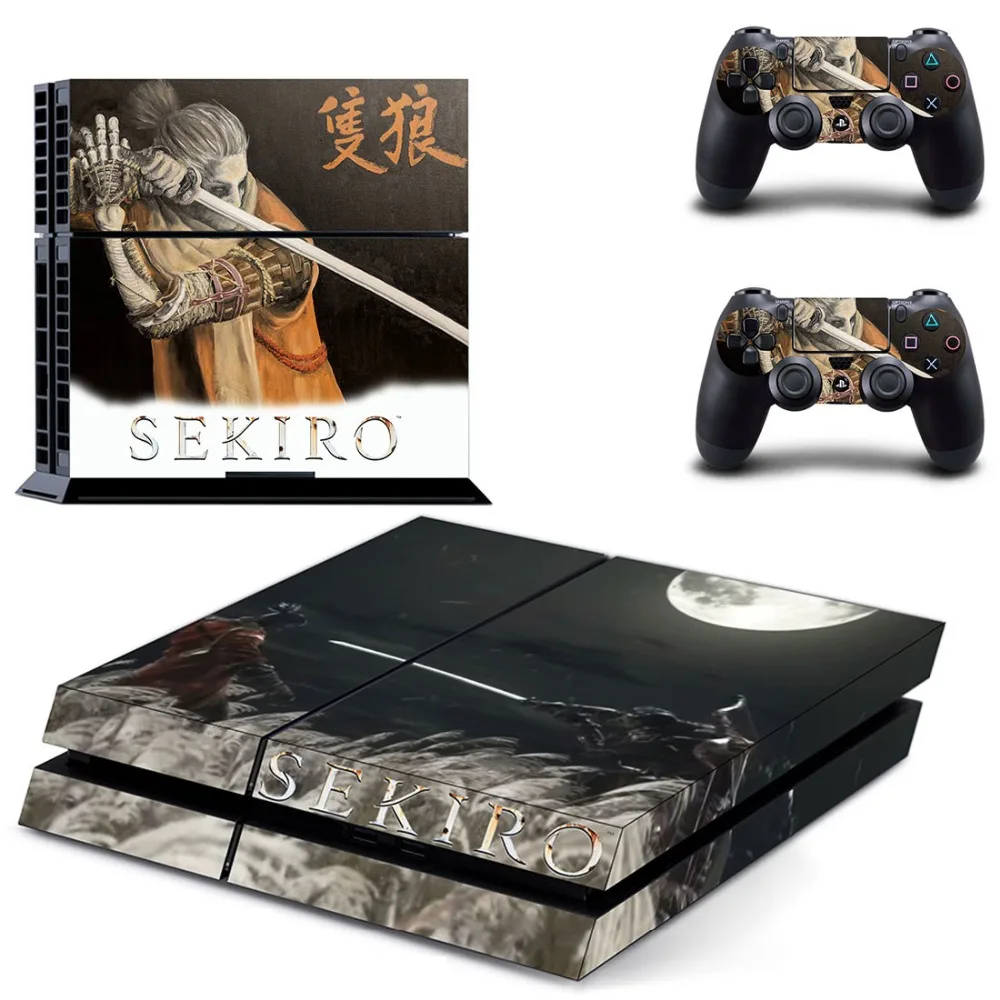 Sekiro Shadows Die Twice Ps4 Skin Sticker Decal Per Sony Playstation 4 Console E 2 Controller Ps4 Skin Sticker Vinyl