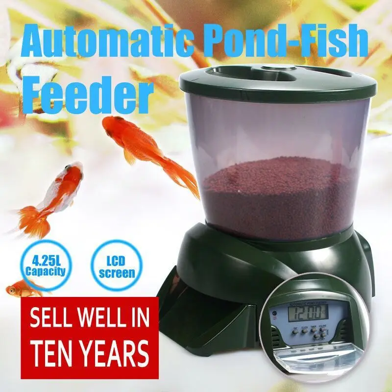 

2017 Newest Innovative Design Automatic Pet Feeder Functional and Practical Auto Feeder Fish Tank Intelligent Pet Supplies