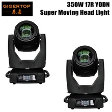 TIPTOP 2 единицы 17R 350 Вт точечный луч мыть 3в1 движущийся головной свет большого размера разноцветный луч/Gobo узор эффект Мороз объектив мыть эффект